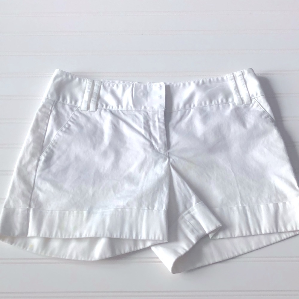 3/$25 Express Shorts 4.5" White - Picture 2 of 4